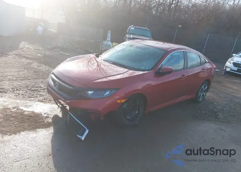 2019 Honda Civic Lx z USA, uszkodzony, nr VIN 19XFC2F64KE213035